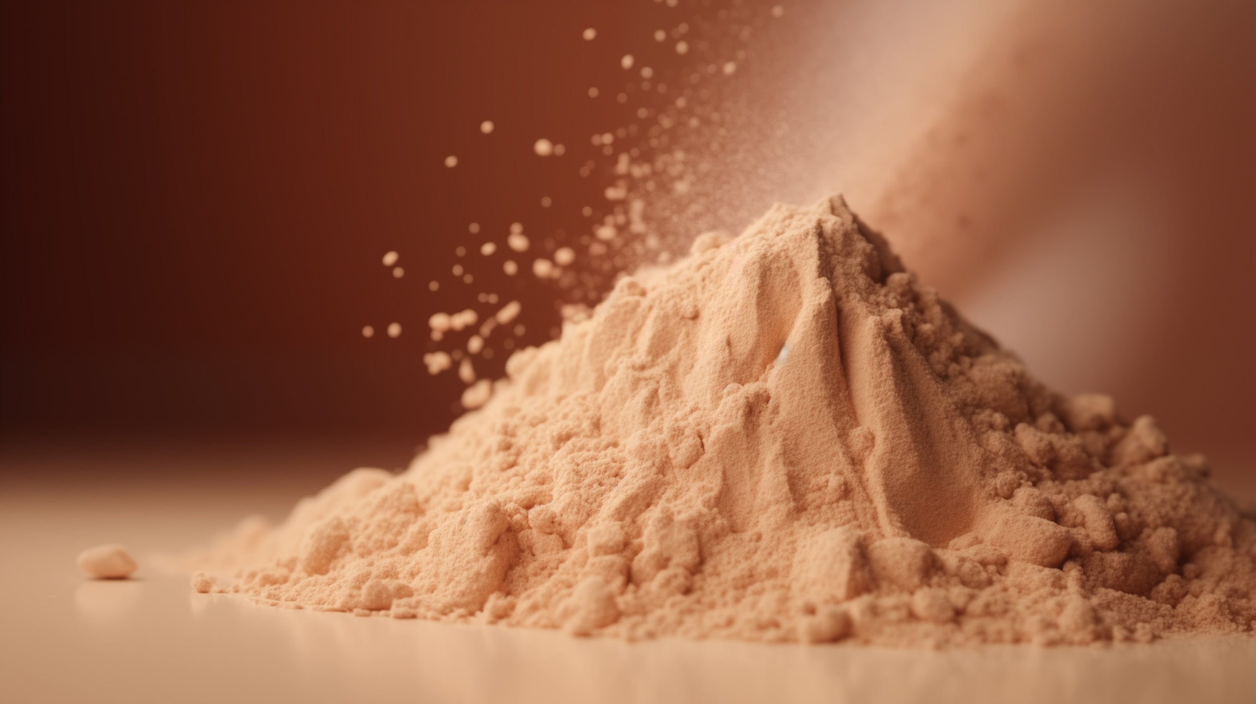 a mound of high mesembrine kanna extract powder