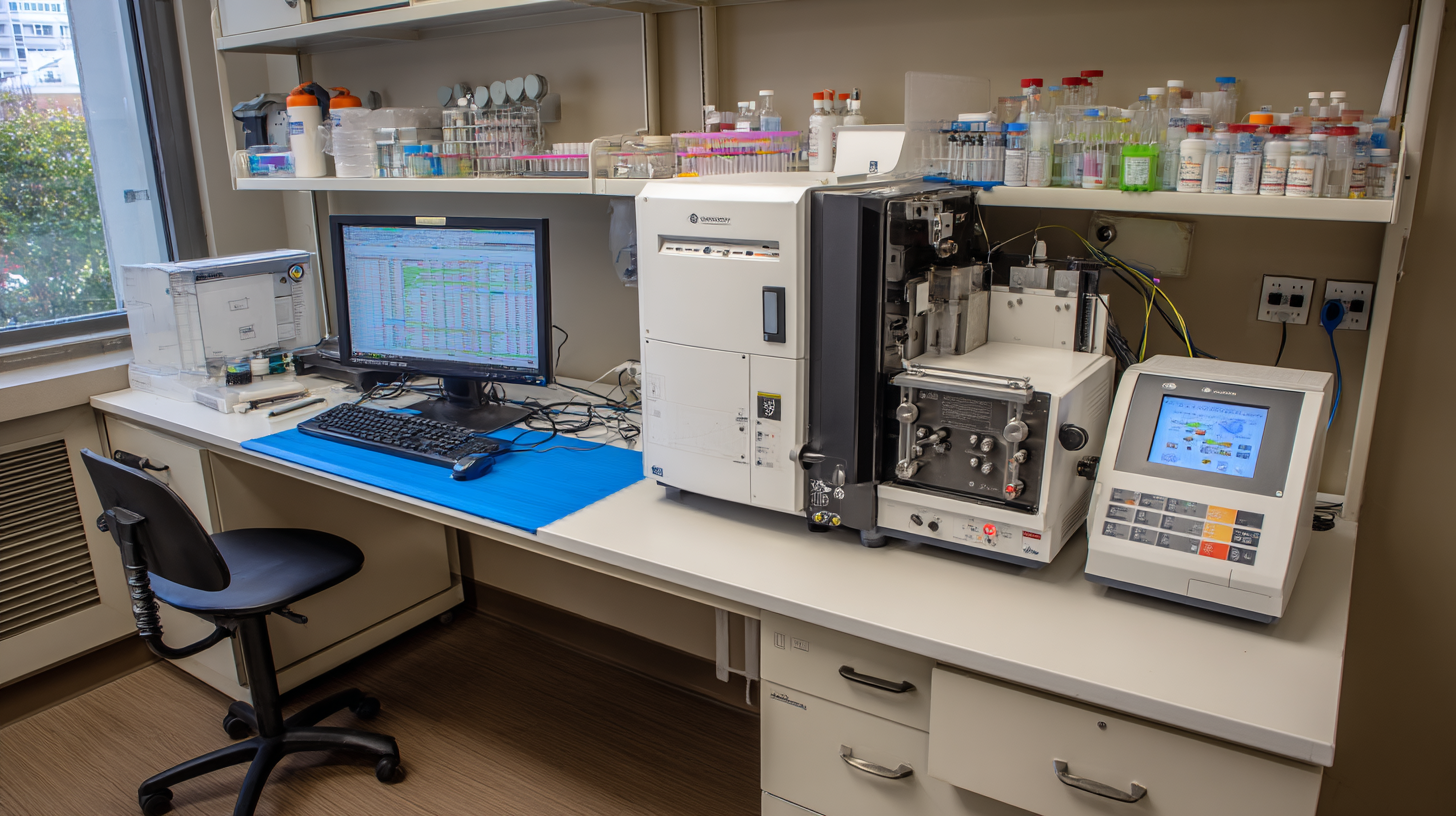 HPLC laboratory testing equipment
