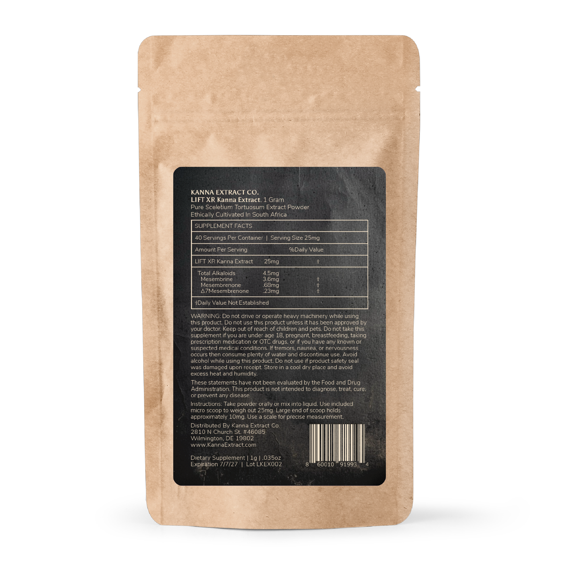 LIFT XR Kanna Extract | Strongest Kanna Extract On The Planet