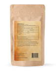FOCUS Kanna Dailies kraft pouch, back, showing the supplement facts panel