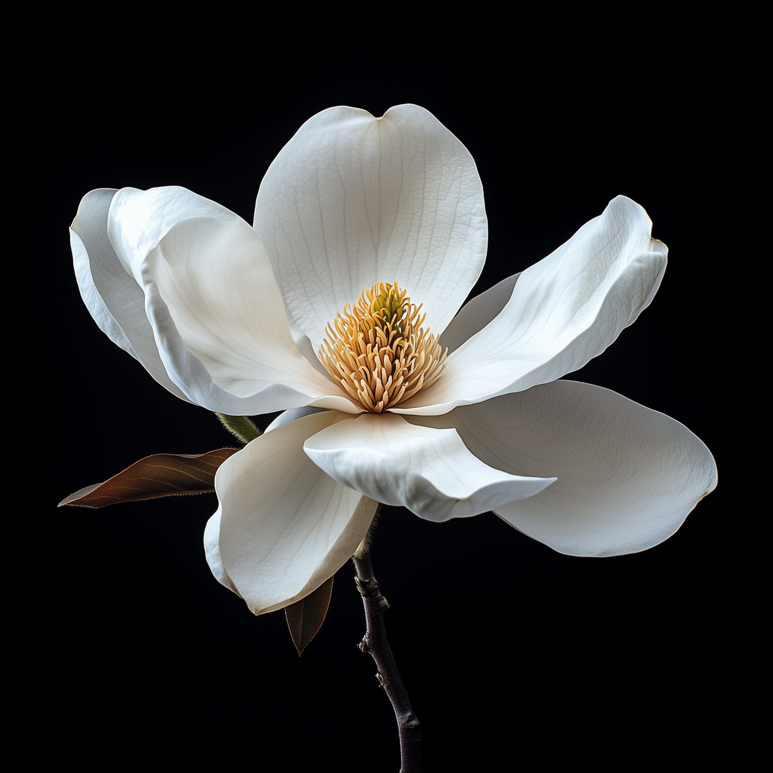 The flowering tree whose bark yields magnolol and honokiol