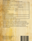 PLAY Kanna Dailies supplement facts: 25mg LIFT kanna extract and a 625mg blend